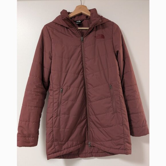 North Face Puffer Jacket - Pink - Small - Picture 1 of 5